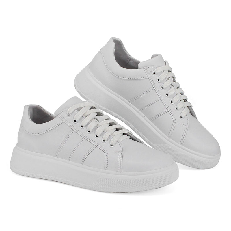 Полуботинки, артикул 2181, цвет белый купить в интернет-магазине Shoeslel с доставкой по России