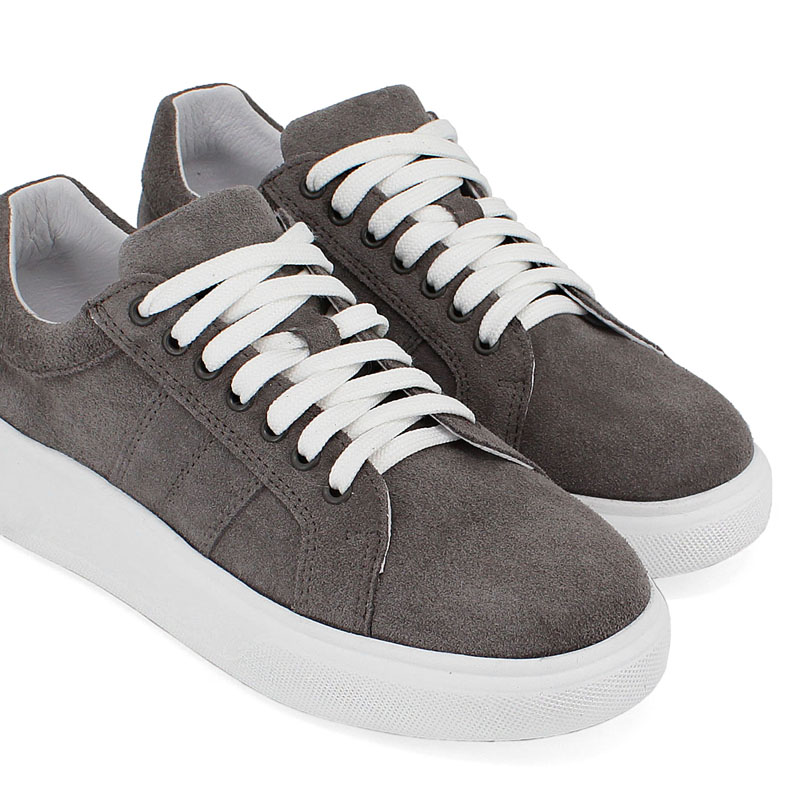 Полуботинки, артикул 2181, цвет серый купить в интернет-магазине Shoeslel с доставкой по России