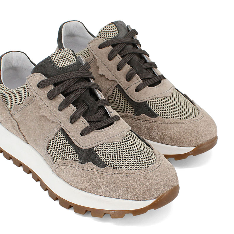 Полуботинки, артикул 2184, цвет светло-бежевый купить в интернет-магазине Shoeslel с доставкой по России