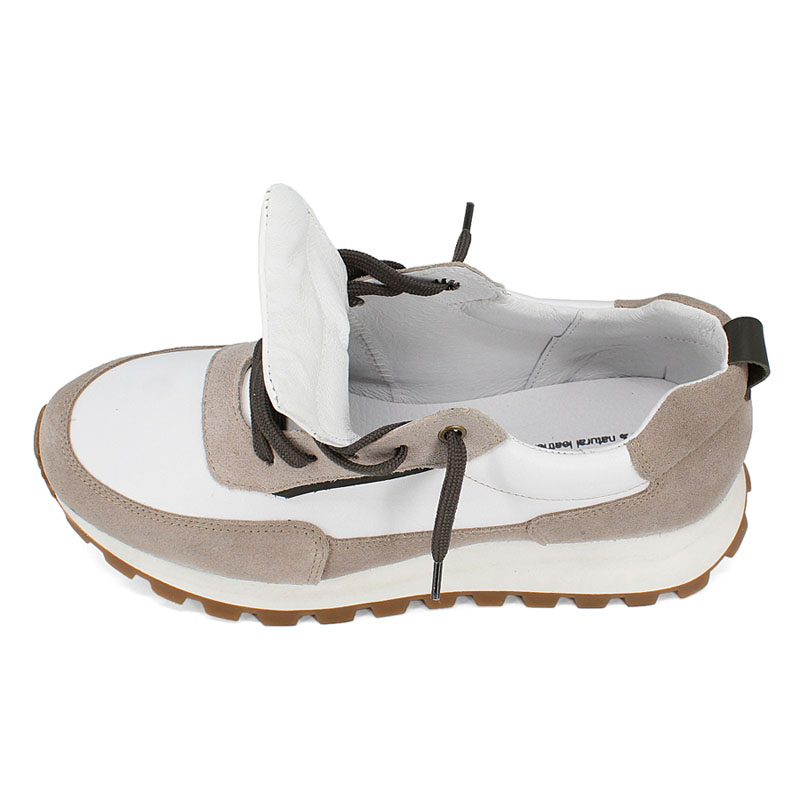 Полуботинки, артикул 2186, цвет светло-бежевый купить в интернет-магазине Shoeslel с доставкой по России