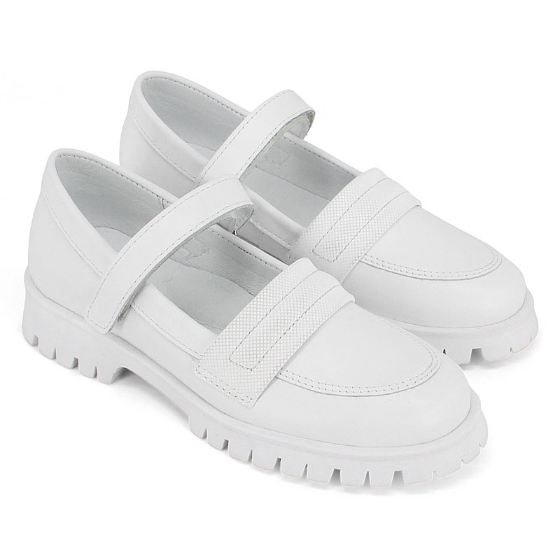 Туфли, артикул 2188, цвет белый купить в интернет-магазине Shoeslel с доставкой по России