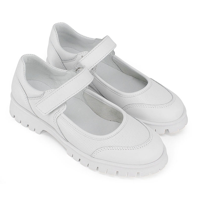 Туфли, артикул 2193, цвет белый купить в интернет-магазине Shoeslel с доставкой по России