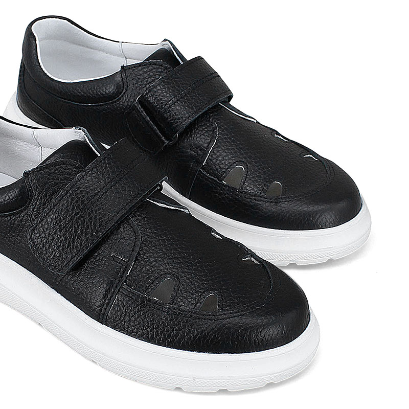 Полуботинки, артикул 2196, цвет черный купить в интернет-магазине Shoeslel с доставкой по России