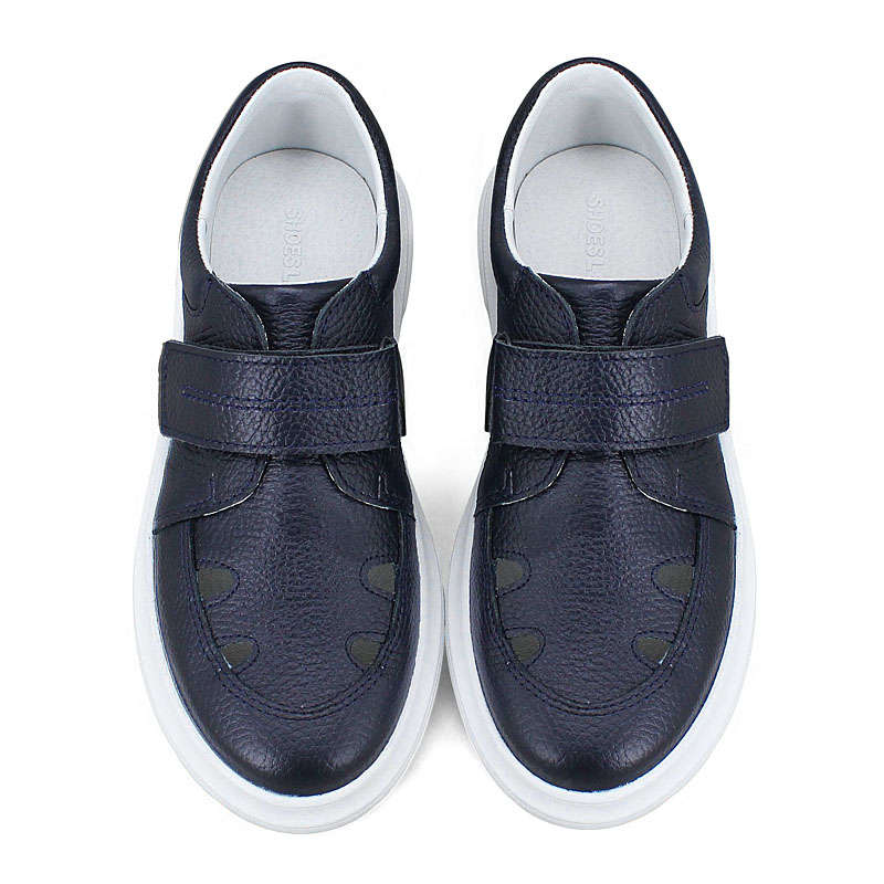 Полуботинки, артикул 2196, цвет синий купить в интернет-магазине Shoeslel с доставкой по России