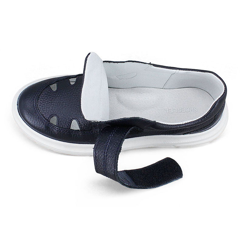 Полуботинки, артикул 2196, цвет синий купить в интернет-магазине Shoeslel с доставкой по России