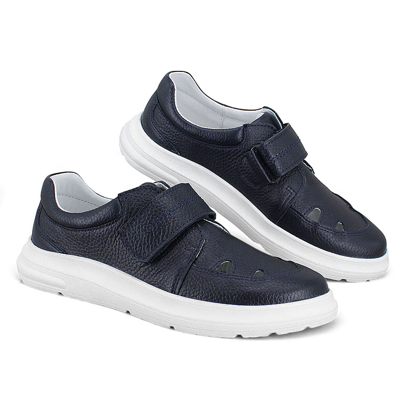 Полуботинки, артикул 2196, цвет синий купить в интернет-магазине Shoeslel с доставкой по России