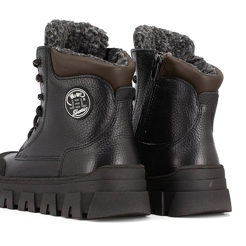 Ботинки, артикул 2237, цвет черный купить в интернет-магазине Shoeslel с доставкой по России