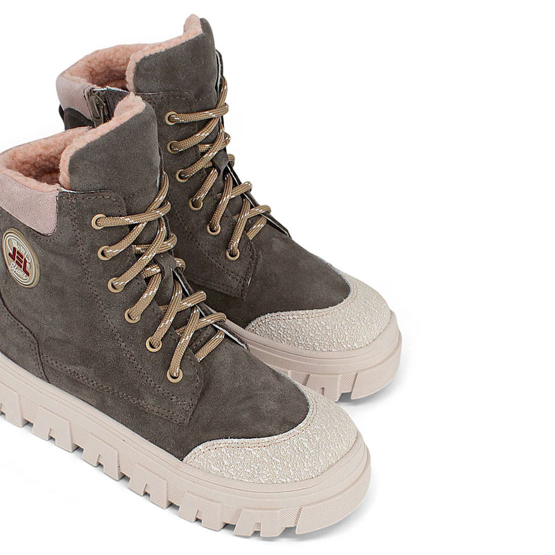 Ботинки, артикул 2237, цвет серый купить в интернет-магазине Shoeslel с доставкой по России