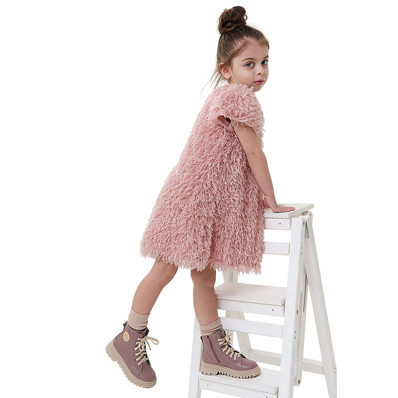 Ботинки, артикул 2269, цвет пыльно-розовый купить в интернет-магазине Shoeslel с доставкой по России