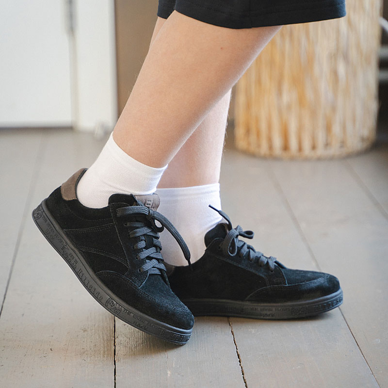 Полуботинки, артикул 2278, цвет черный купить в интернет-магазине Shoeslel с доставкой по России