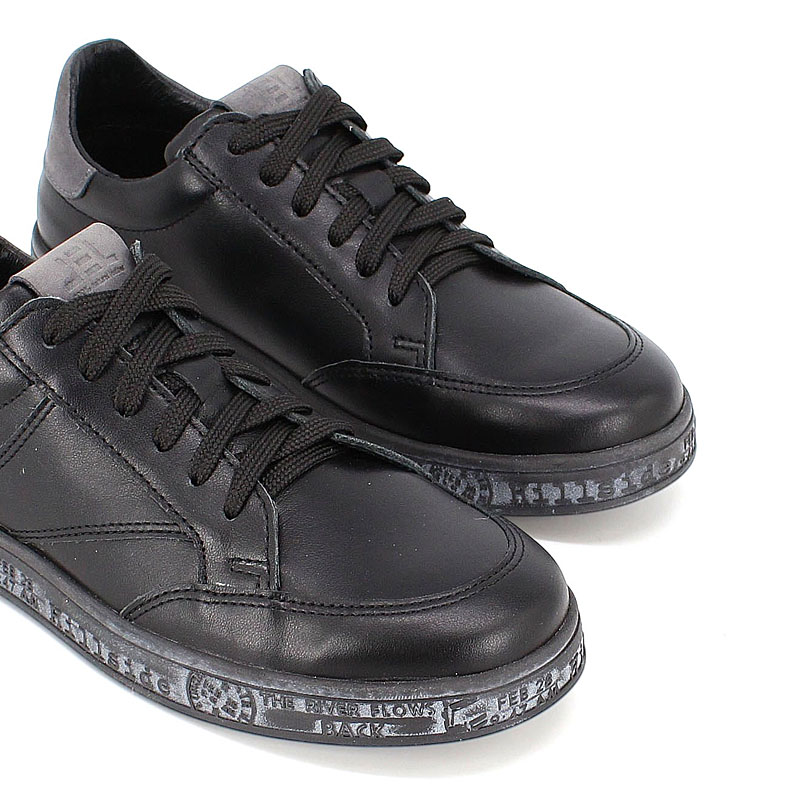 Полуботинки, артикул 2278, цвет черный купить в интернет-магазине Shoeslel с доставкой по России