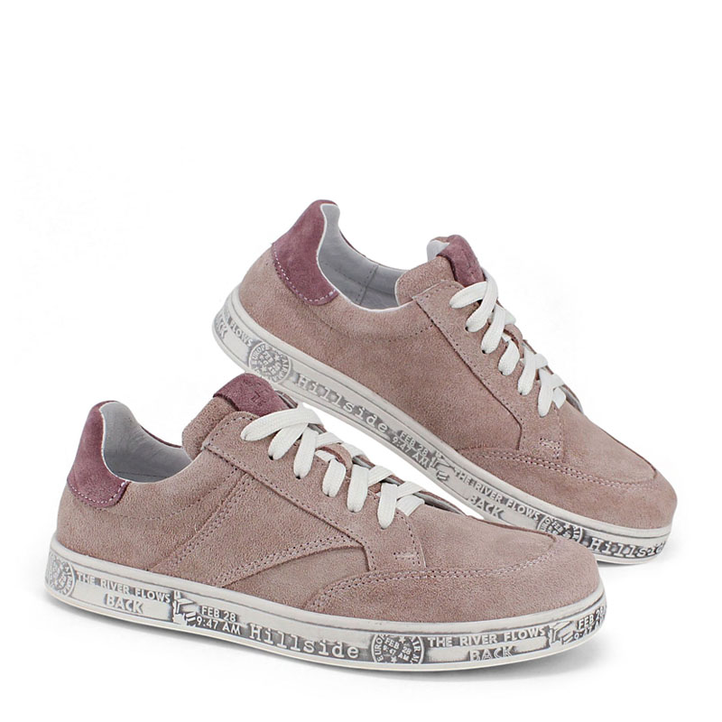 Полуботинки, артикул 2278, цвет пудровый купить в интернет-магазине Shoeslel с доставкой по России