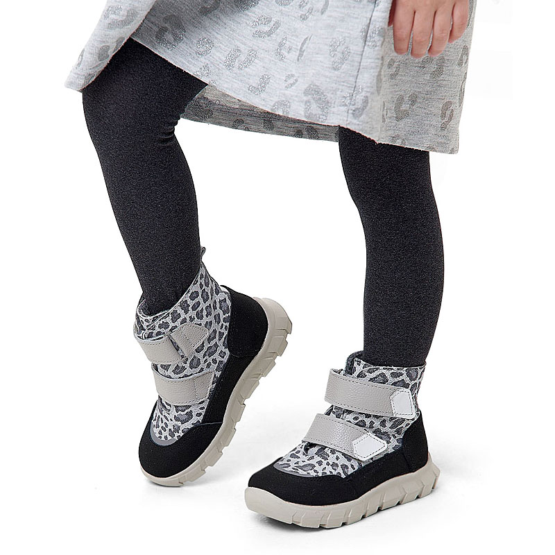 Ботинки малодетские, артикул 2281, цвет серый купить в интернет-магазине Shoeslel с доставкой по России