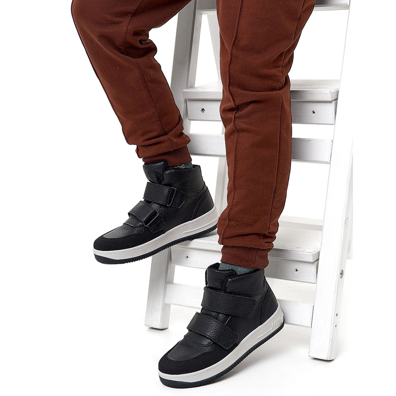 Ботинки, артикул 2295, цвет черный купить в интернет-магазине Shoeslel с доставкой по России