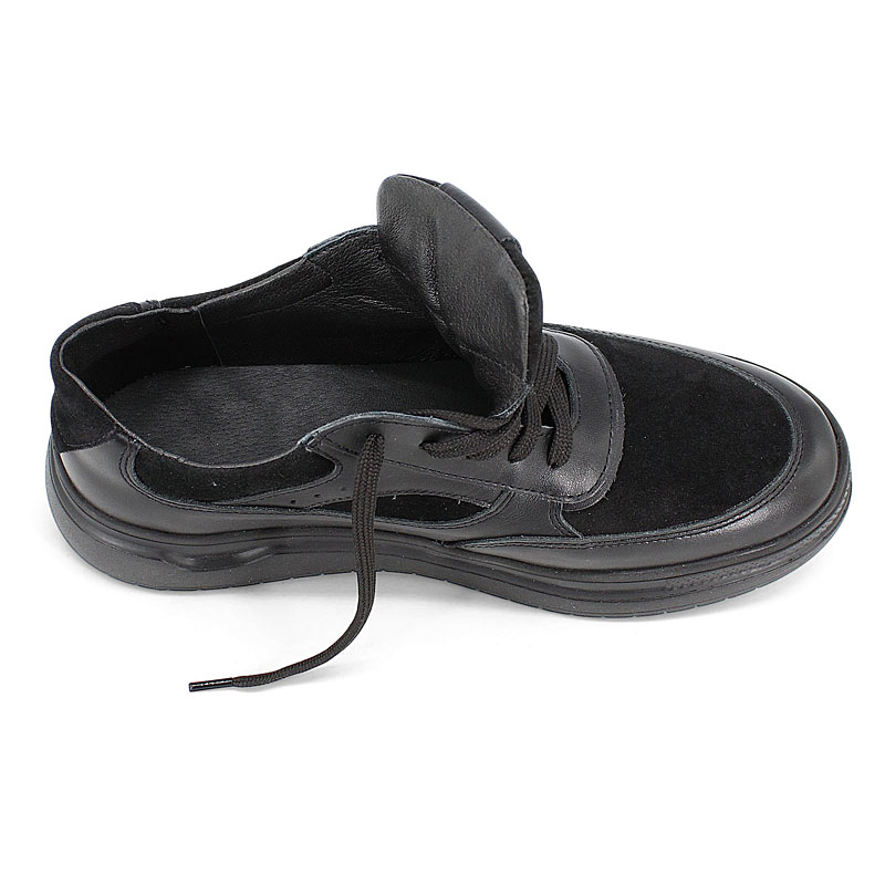 Полуботинки, артикул 2296, цвет черный купить в интернет-магазине Shoeslel с доставкой по России