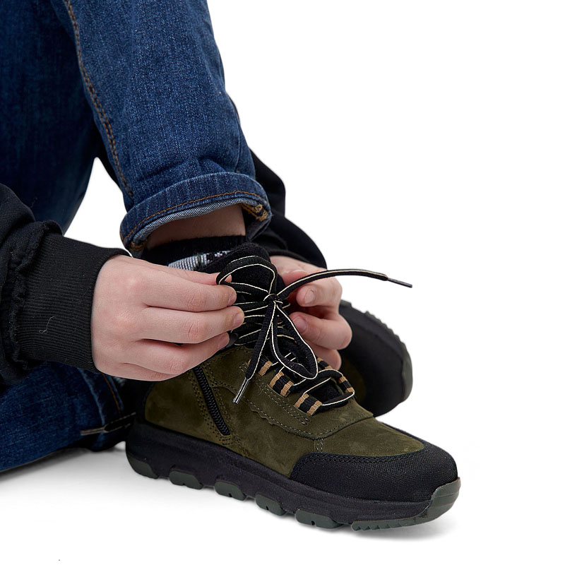 Ботинки, артикул 2299, цвет хаки купить в интернет-магазине Shoeslel с доставкой по России