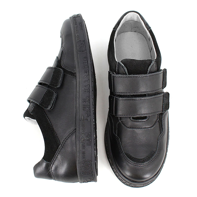 Полуботинки, артикул 2305, цвет черный купить в интернет-магазине Shoeslel с доставкой по России