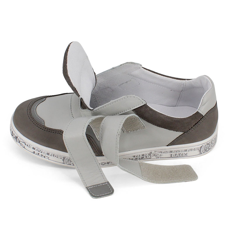 Полуботинки, артикул 2305, цвет серый купить в интернет-магазине Shoeslel с доставкой по России