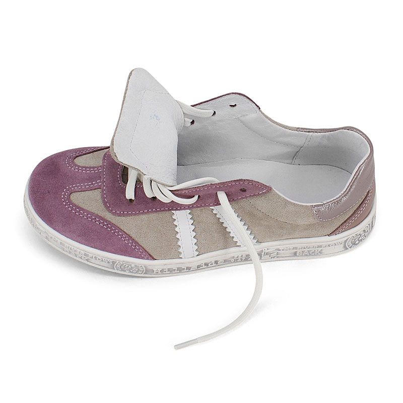 Полуботинки, артикул 2307, цвет розово-бежевый купить в интернет-магазине Shoeslel с доставкой по России