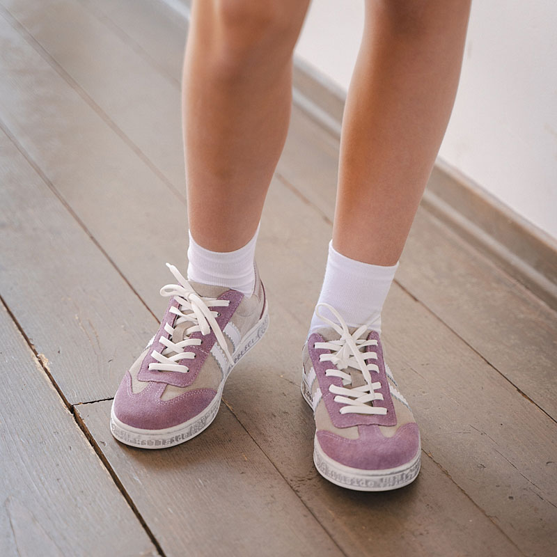 Полуботинки, артикул 2307, цвет розово-бежевый купить в интернет-магазине Shoeslel с доставкой по России