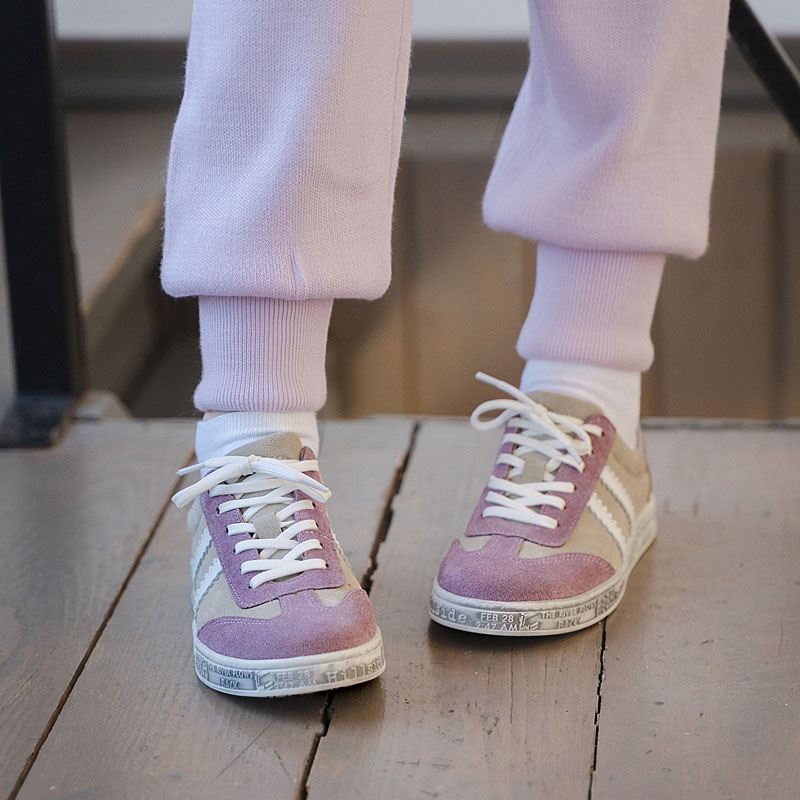 Полуботинки, артикул 2307, цвет розово-бежевый купить в интернет-магазине Shoeslel с доставкой по России