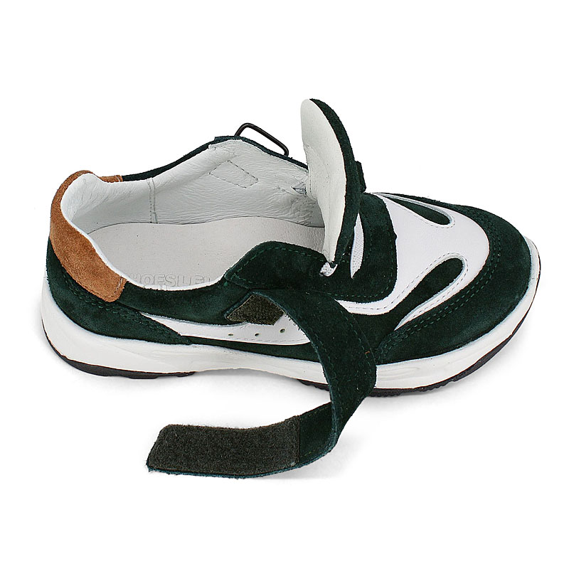 Полуботинки, артикул 2319, цвет зеленый купить в интернет-магазине Shoeslel с доставкой по России