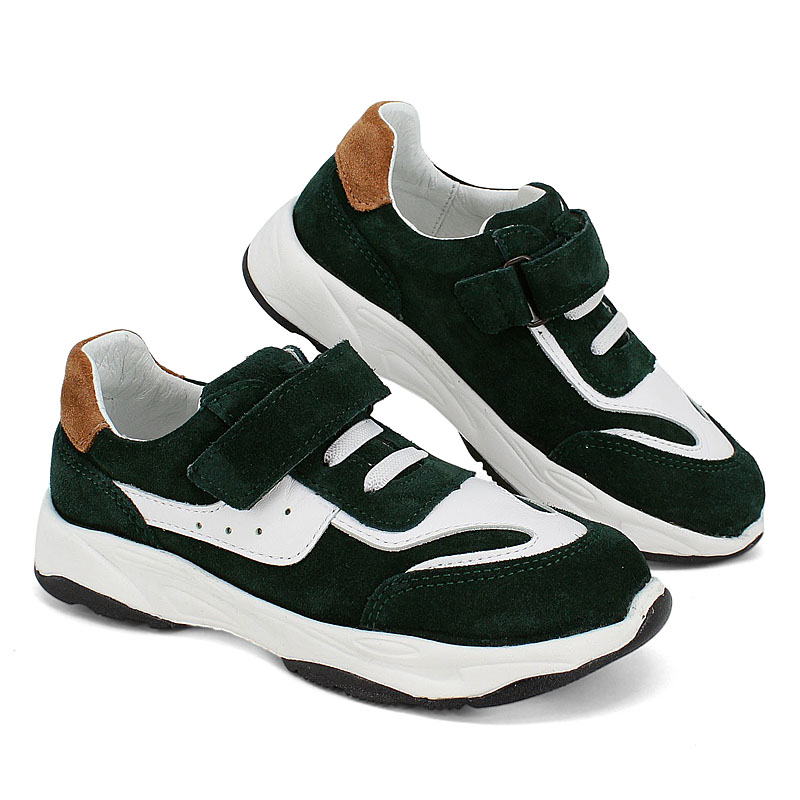 Полуботинки, артикул 2319, цвет зеленый купить в интернет-магазине Shoeslel с доставкой по России