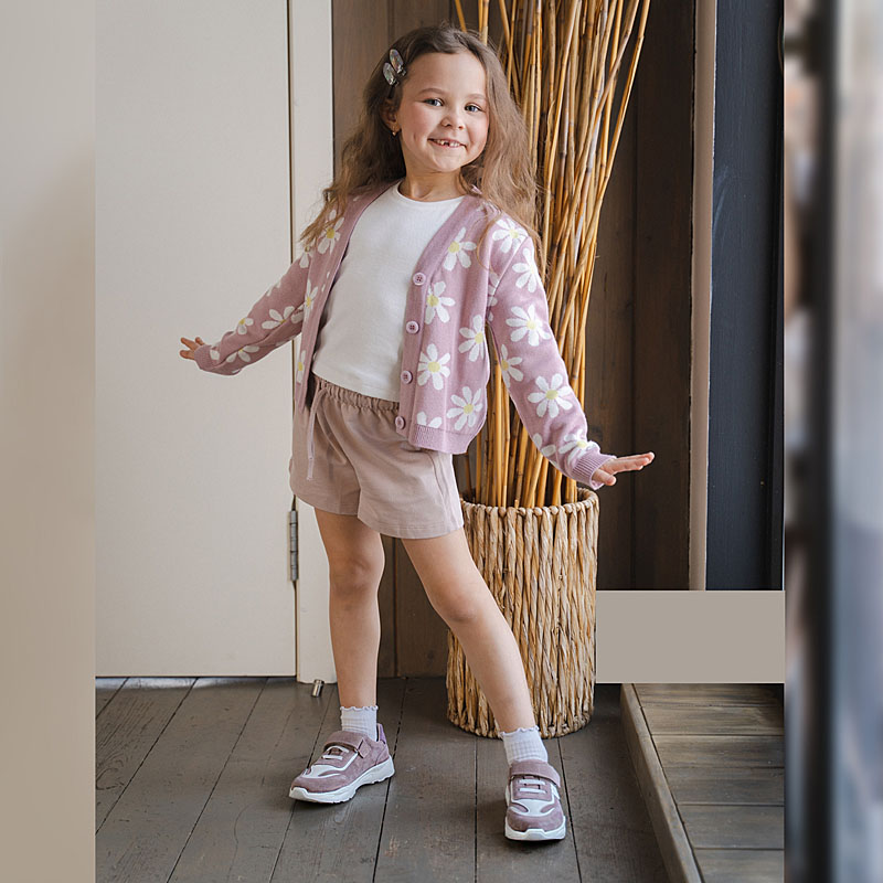 Полуботинки, артикул 2319, цвет пыльно-розовый купить в интернет-магазине Shoeslel с доставкой по России