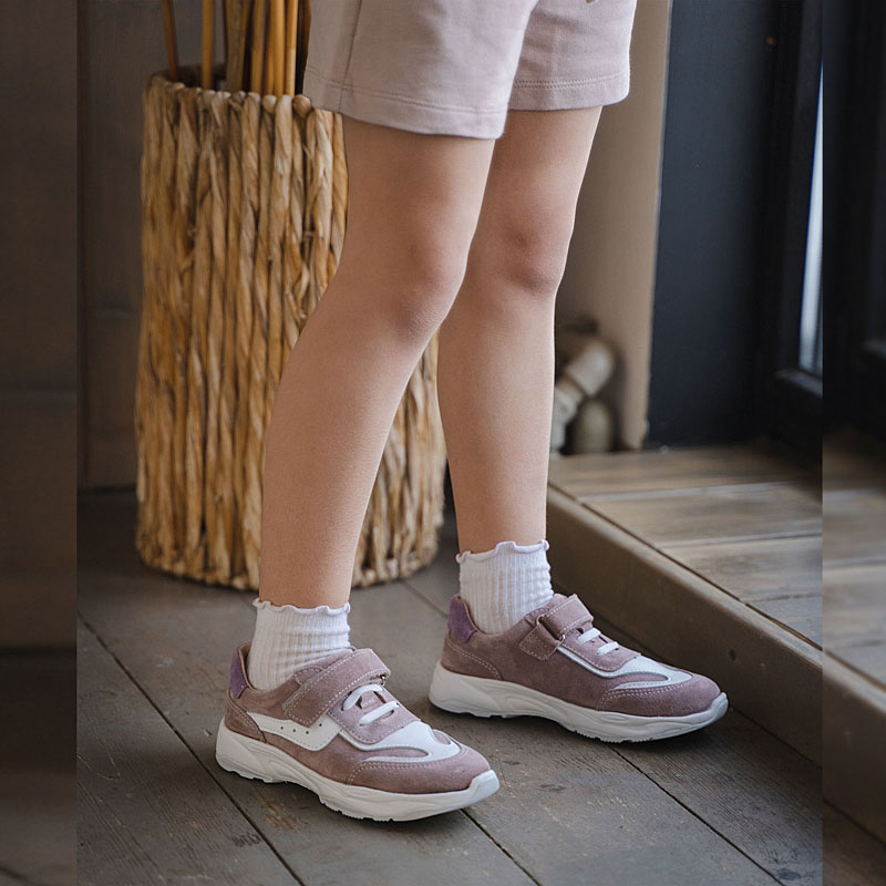 Полуботинки, артикул 2319, цвет пыльно-розовый купить в интернет-магазине Shoeslel с доставкой по России