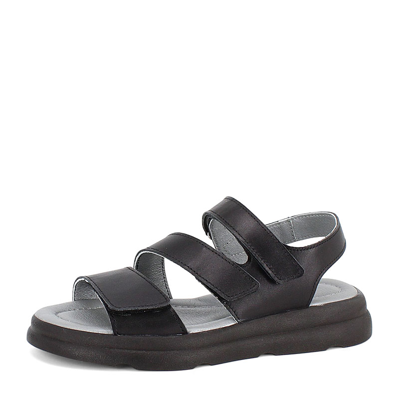 Туфли летние открытые, артикул 2325, цвет черный купить в интернет-магазине Shoeslel с доставкой по России