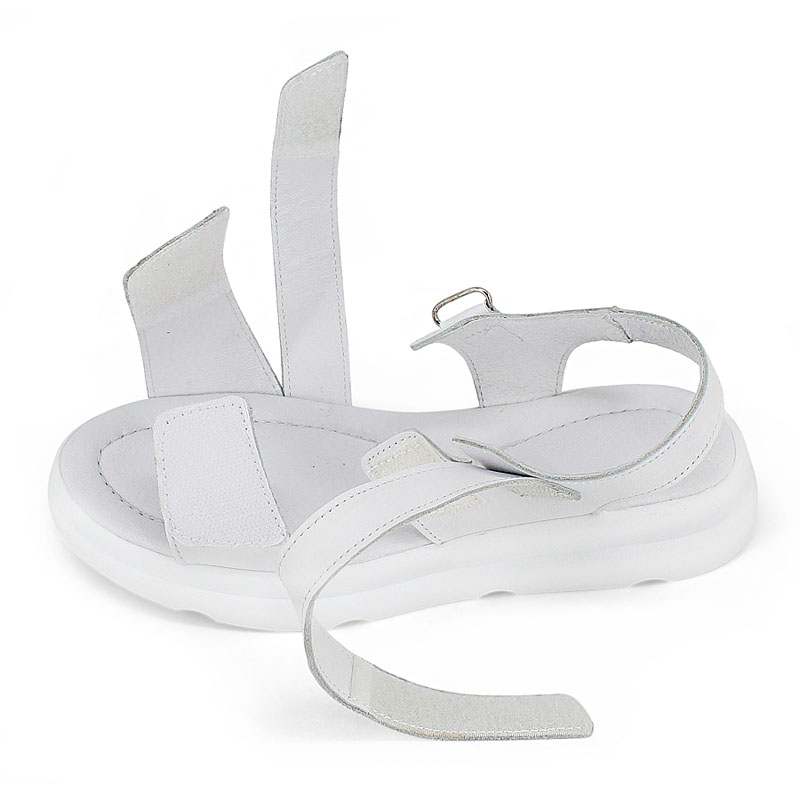 Туфли летние открытые, артикул 2325, цвет белый купить в интернет-магазине Shoeslel с доставкой по России