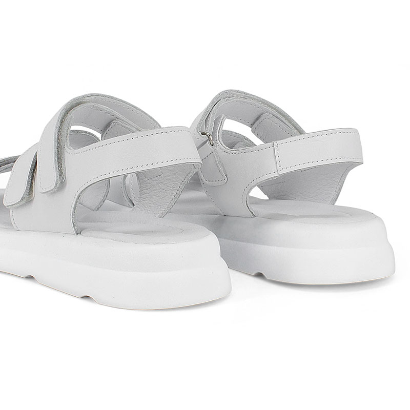 Туфли летние открытые, артикул 2325, цвет белый купить в интернет-магазине Shoeslel с доставкой по России