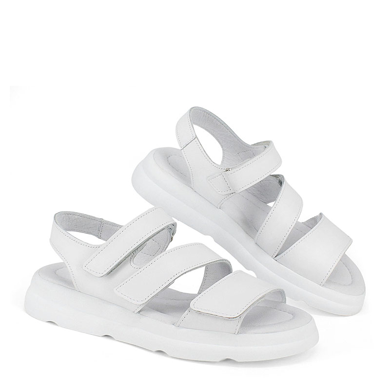 Туфли летние открытые, артикул 2325, цвет белый купить в интернет-магазине Shoeslel с доставкой по России