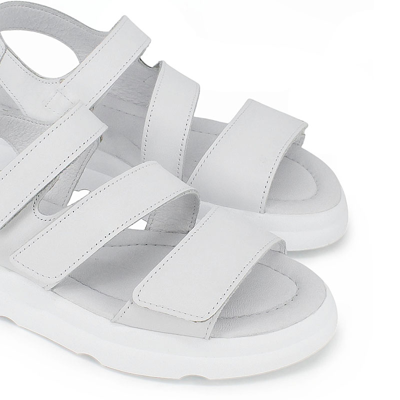 Туфли летние открытые, артикул 2325, цвет белый купить в интернет-магазине Shoeslel с доставкой по России