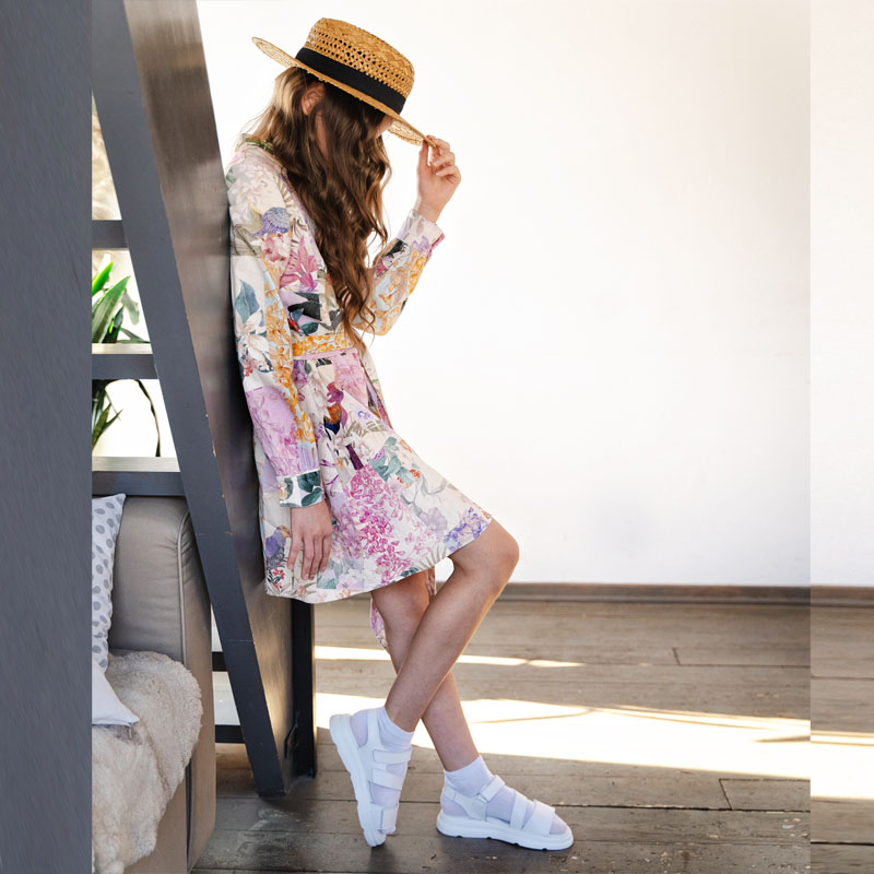 Туфли летние открытые, артикул 2325, цвет белый купить в интернет-магазине Shoeslel с доставкой по России