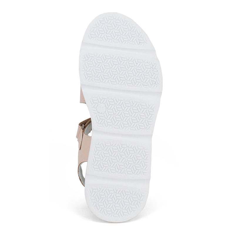 Туфли летние открытые, артикул 2325, цвет пудровый купить в интернет-магазине Shoeslel с доставкой по России