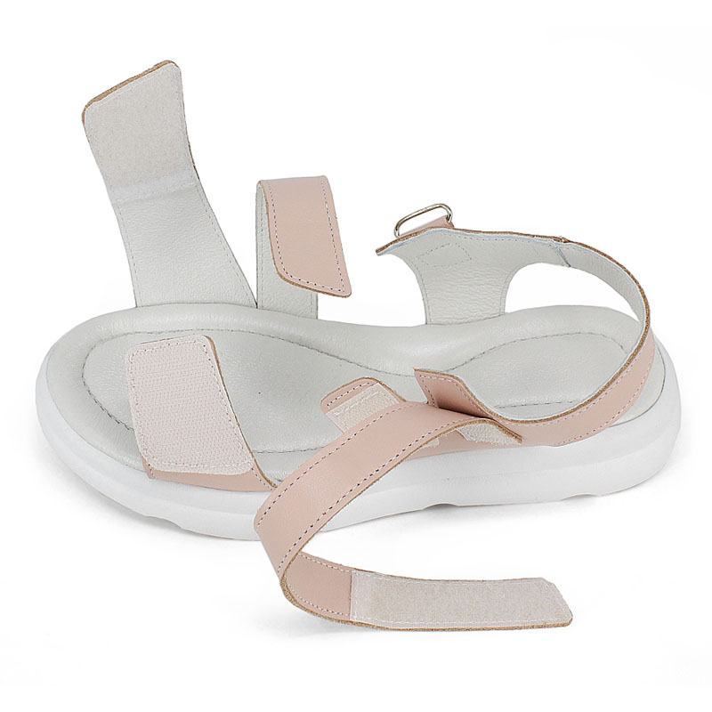 Туфли летние открытые, артикул 2325, цвет пудровый купить в интернет-магазине Shoeslel с доставкой по России