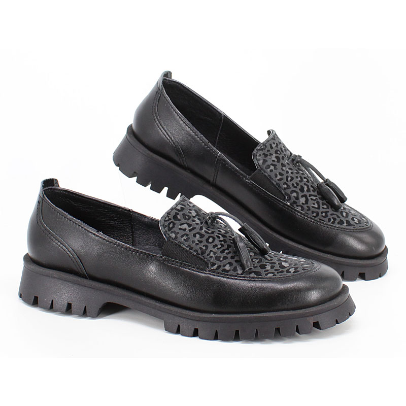 Туфли, артикул 2326, цвет черный купить в интернет-магазине Shoeslel с доставкой по России