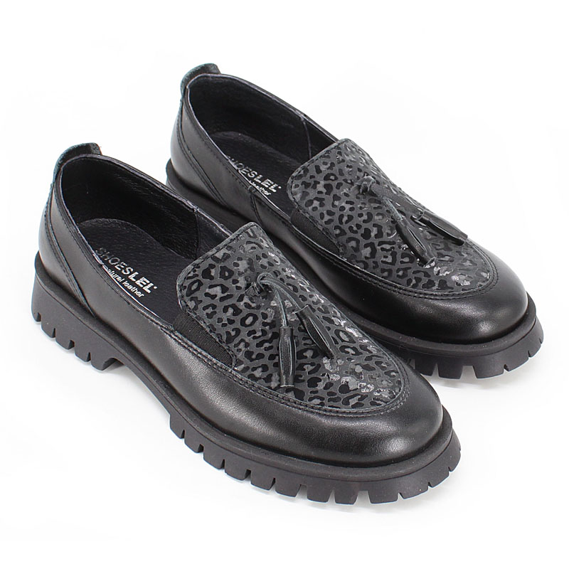 Туфли, артикул 2326, цвет черный купить в интернет-магазине Shoeslel с доставкой по России
