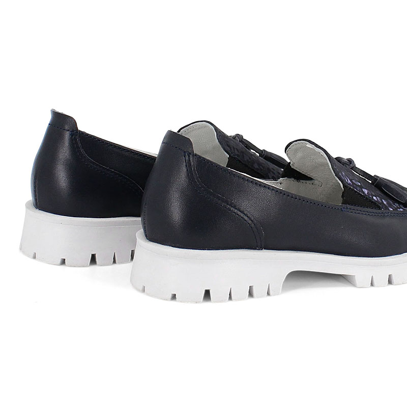 Туфли, артикул 2326, цвет синий купить в интернет-магазине Shoeslel с доставкой по России