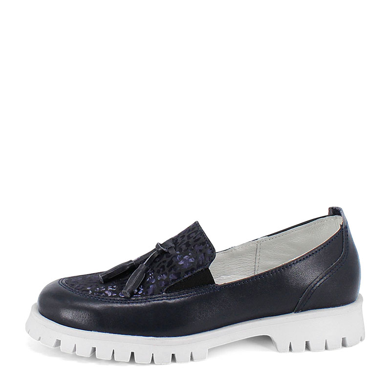 Туфли, артикул 2326, цвет синий купить в интернет-магазине Shoeslel с доставкой по России