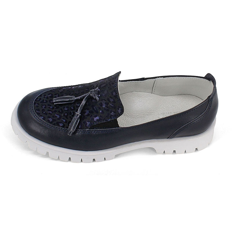 Туфли, артикул 2326, цвет синий купить в интернет-магазине Shoeslel с доставкой по России