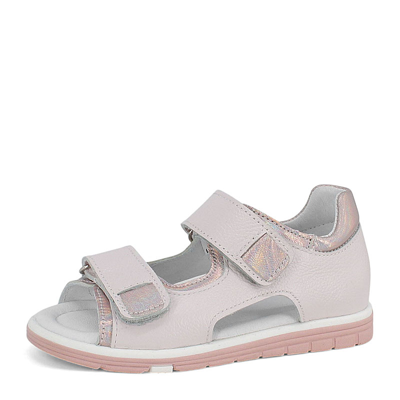 Туфли летние открытые, артикул 2328, цвет св. розовый купить в интернет-магазине Shoeslel с доставкой по России