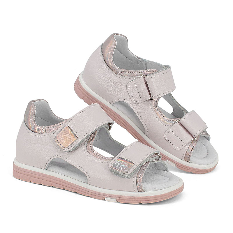 Туфли летние открытые, артикул 2328, цвет св. розовый купить в интернет-магазине Shoeslel с доставкой по России