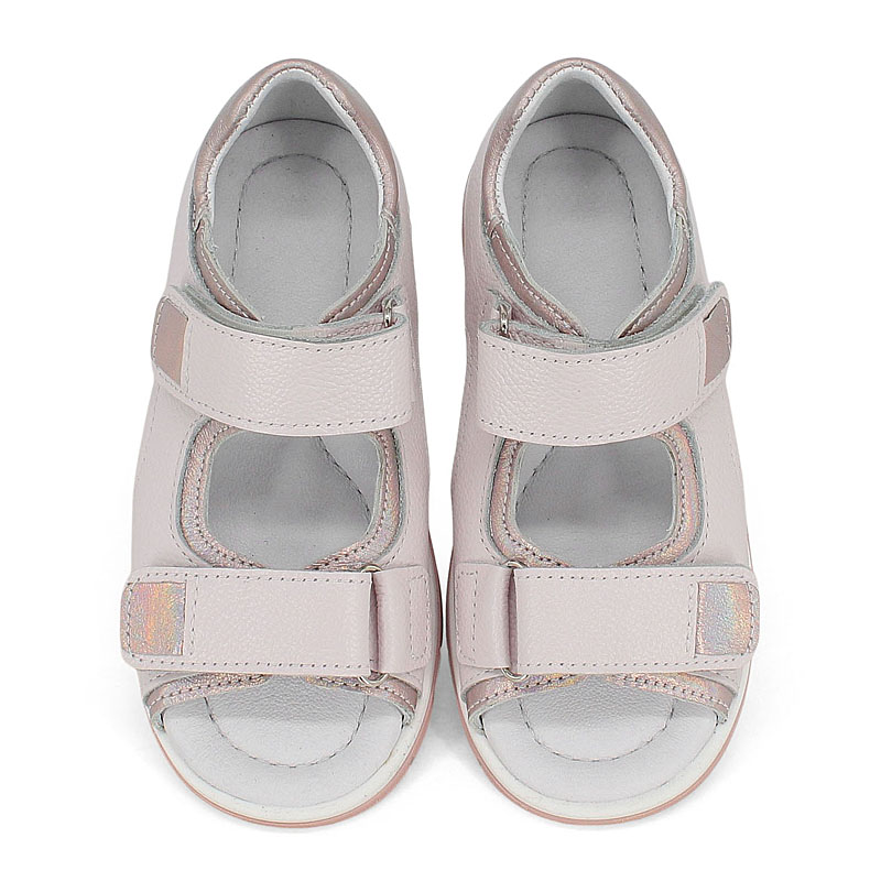 Туфли летние открытые, артикул 2328, цвет св. розовый купить в интернет-магазине Shoeslel с доставкой по России