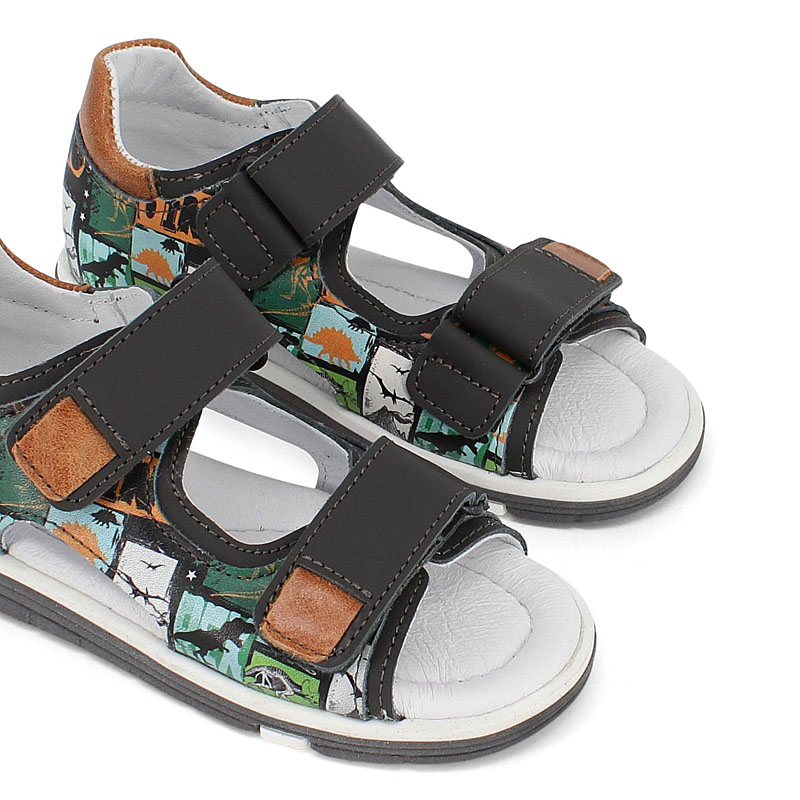 Туфли летние открытые, артикул 2328, цвет разноцветный купить в интернет-магазине Shoeslel с доставкой по России