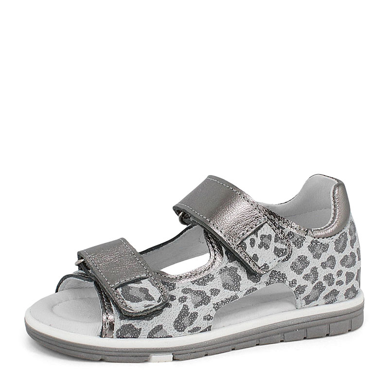 Туфли летние открытые, артикул 2328, цвет серебристый купить в интернет-магазине Shoeslel с доставкой по России