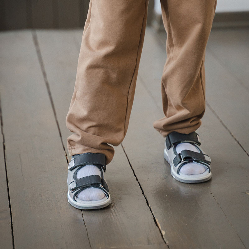 Туфли летние открытые, артикул 2328, цвет серый купить в интернет-магазине Shoeslel с доставкой по России