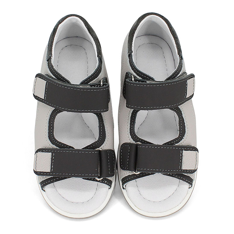 Туфли летние открытые, артикул 2328, цвет серый купить в интернет-магазине Shoeslel с доставкой по России