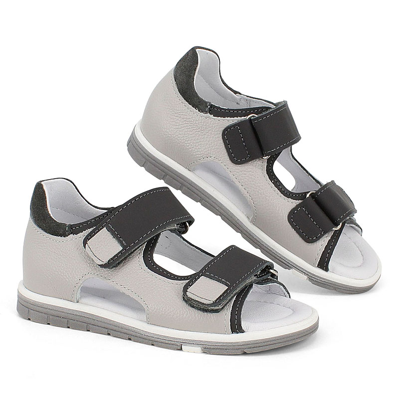 Туфли летние открытые, артикул 2328, цвет серый купить в интернет-магазине Shoeslel с доставкой по России